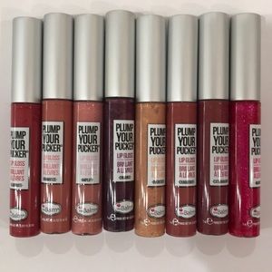TheBalm Plump your Pucker lip gloss collection